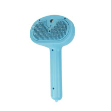 ABS Prevent Static Electricity Brush Anti Static Hair Comb Pet Hair Remover Collects Loose Hair Blue