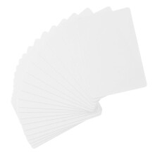 Blank PVC Cards Pack of 20, Double-Sided for Thermal Printers and ID Printers, Blank ID Cards
