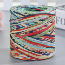 200m Raffia Straw Yarn for Knitting and Crochet Summer Sun Hat and Beach Bag Material