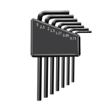 7/9-Piece Hex Key Set, Industrial Strength T-Handle Wrench Tool, Metric and SAE Sizes, Durable Hand