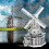 Dutch Windmill Building Blocks Set | Interactive Learning Toy, Model Kit for Children, Educational Puzzle 4