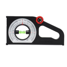 Portable Mechanical Inclinometer With Rotary Scale Level Vial, Universal Slope Ruler, Ordinary Model