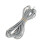 4Pcs Elastic Cord Laces Recliners Replacement Cord for Zero Gravity Chairs Silver Gray 4