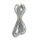 4Pcs Elastic Cord Laces Recliners Replacement Cord for Zero Gravity Chairs Silver Gray 2