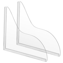 Pack of 2 Self-Adhesive Shower Splash Guards Transparent Acrylic Corner Protectors for Sink and Bath