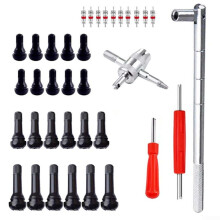 Tire Valve Replacement Tool Set 46-Piece For Cars And Trucks
