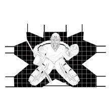 Hockey Net Targets - Durable Accuracy Trainer for Skills Improvement, Goal Corner Targets for Soccer