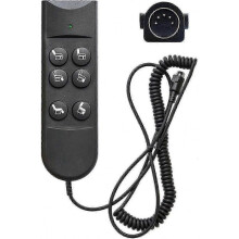 6 Button Remote for Recliners 5 Pin Lift Chair Handset Hand for Furniture Ty