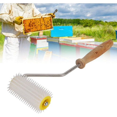 Portable Propolis Extractor for Beekeepers, Compact Lightweight Design, Durable Plastic, Removable Roller 1