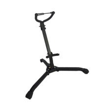 Foldable Saxophone Stand Holder Rack Portable Professional with Triangle Base Lightweight and Easy to
