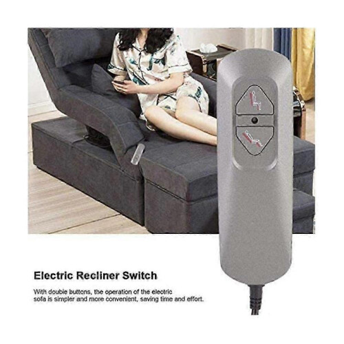 Electric Recliner Controller Double Button, Chair Lift/Electric Sofa Manual Controller, Sofa Reclin 2