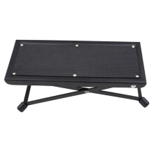Adjustable Guitar Foot Stool Sturdy Foot Rest for Classical Acoustic Electric Guitars with Non-Slip