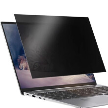 Laptop Privacy Screen - Reusable 15.6 Inch Overlay Panel for Monitors, Confidential Guard for Students