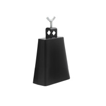 Cowbell Large Metal Handheld Percussion Instrument 6-Inch For Drum Set Sports Events Weddings