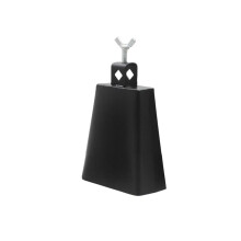 Music Cowbell For Event, Drum Set, Church, Wedding, Drum Kit Accessory, Handheld 6-Inch Metal Percussion