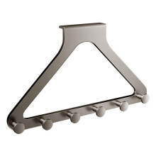 Heavy-Duty Car Door Hook Gray - Rustproof Metal Hanger for Coats and Backpacks, Ideal for Home and Office