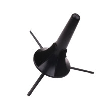 Black Trumpet Tripod Stand Holder Portable Adjustable Wind Instrument Accessory for Brass Trumpet Support