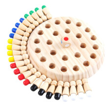 Memory Development Chessboard Game for Toddlers - Wooden Puzzle Learning Toy for Skill Building and