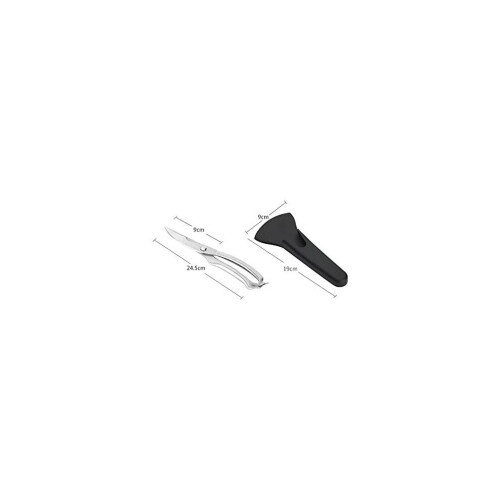 Craft Scissors Stainless Steel Kitchen Scissors 8 Inch Multi-Function Barbecue Household Scissors for 2