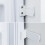 Efficient Slide Rail Mount for Built-In Refrigerators with Matching Screws, Compatible with Standard 4