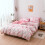 Πολυτελές σετ κλινοσκεπασμάτων, Super King Size White Marble Print Microfiber Polyester Fiber3 τεμάχια/σετ 4