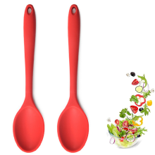Hitzebeständige Küchenlöffel zum Kochen, antihaftbeschichtete Silikonlöffel mit ergonomischem Design, BPA-freies Küchenutensil für ein