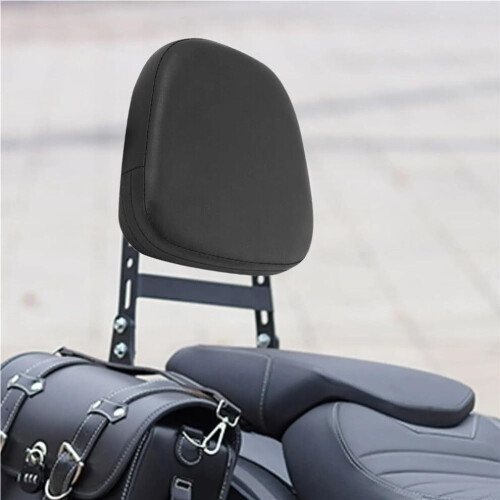 Backrest Motorcycle Universal Motorcycle Backrest Pad for Passenger Cushion, Adjustable Height, Durable 1
