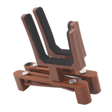 Professional Portable Folding Violin Stand for All Violin Sizes - Adjustable Height Fiddle Holder Rack