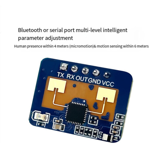 LD2410C 24G 3X MmWave Radar Sensor Motion Detection Module for Human Presence Detection 1