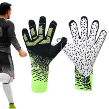 Soccer Goalie Gloves Professional Goalkeeper Wear-Resistant With Finger Support For Amateurs And Pros