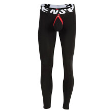 Men's Open Crotch Leggings Quick-Dry Compression Tights Base Layer For Training Size XL Black Trousers