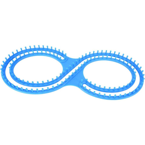 Knitting Loom Plastic Easy Craft Kit for Scarf Hat Blanket Home Sewing Tools with Adjustable Sizes and 2