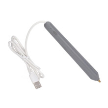 Hot Foil Pen Crafting Tool USB Heat Embossing Pen with 4 Ultra Fine Tips for Paper Wood and Plastic