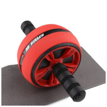 ABS Wheel Large Silent TPR Abdominal Roller Trainer for Home Gym Fitness Exercise Equipment - Durable