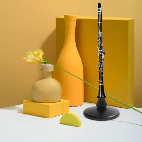 Multi-Functional Flute Clarinet Stand Portable Space-Saving Music Rack Lightweight Durable Material 1