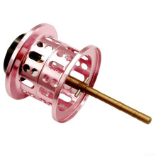 Precision Engineered Fishing Spool for DAIWA TATULA 80, Fixed Brake Structure, Easy Compatibility, Pink