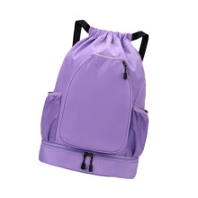 Basketball Backpack Racket Carrying Gym Bag For Volleyball Sports Gear Water Resistant Black