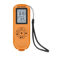 HW-300S Automotive Digital Thickness Gauge for Car Paint and Coatings, Easy to Use, Orange