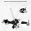 Cowbell Stand Extension Clip Adjustable Accessory for Percussion Instruments, Compatible with Standard 3