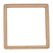 Wooden square knitting loom 20x20x3.5cm, Detachable, Durable, Ideal for scarves, headbands, blankets