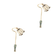Candle Suppressor 2-Piece Set, 17x6 cm, Trumpet Style Decorative Snuffer for Candles, Wicks, Tea Lights,