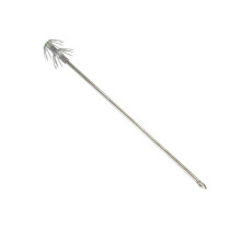 4 STK Octopus Fishing Jigs - Double Hooks for Squid Bait, Durable Stainless Steel, Ideal for Deep Sea
