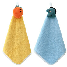 Toalhas de mão com ganchos adesivos inclusos, super macias para secar as mãos, com alças para pendurar, fáceis de cuidar e de secagem rápida,