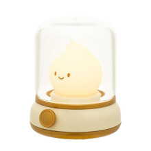 Kerosene Night Light Flameless Kerosene Lamp Model Mimics Light Amber Flicker Yellow Flame Modes Cozy