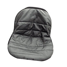 Lawn Mower Seat Cover Oxford Cloth Waterproof Gray Tractor Seat Protector For Riding Lawn Tractors