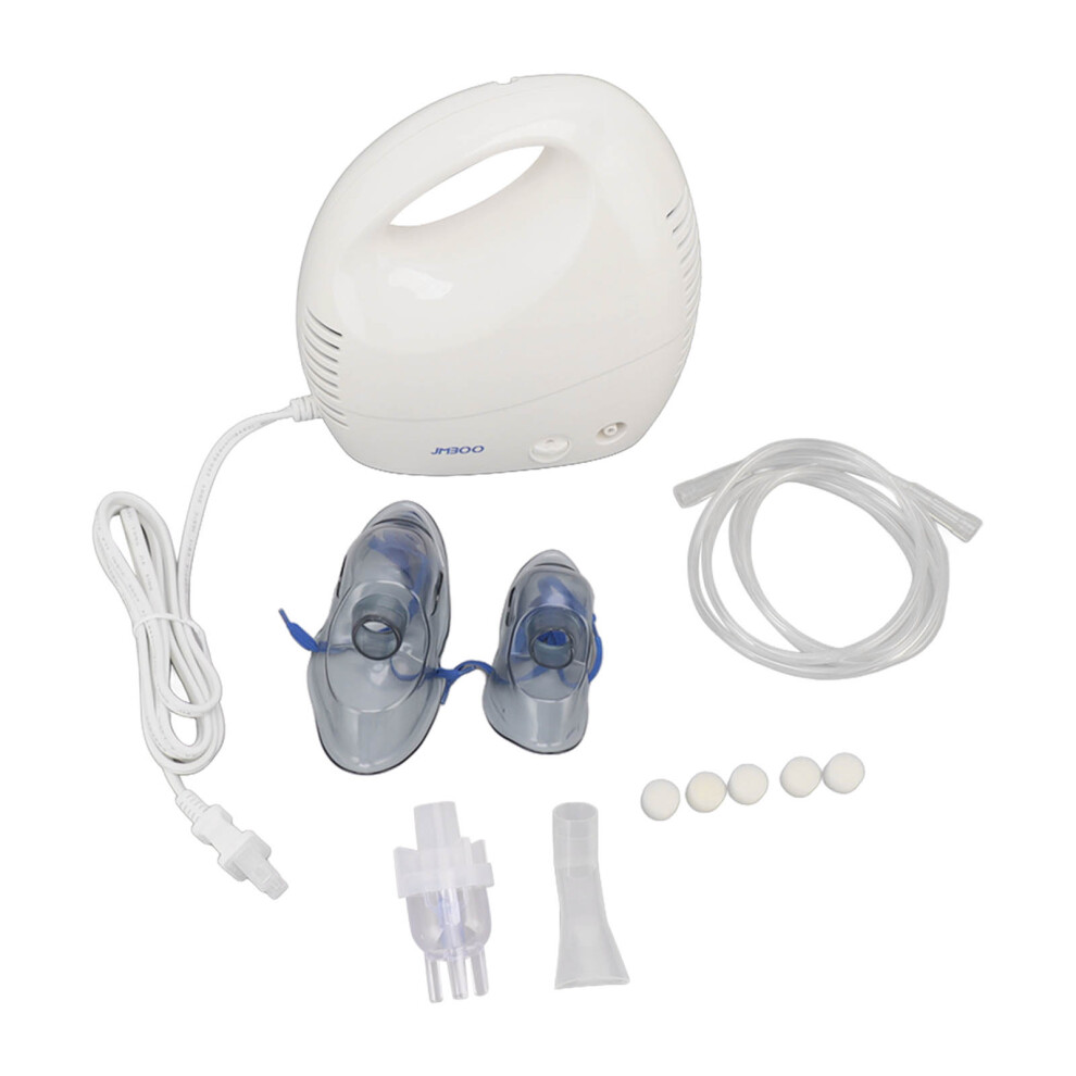 Advanced Nebulizer With Vibrating Mesh Tech For Gentle Respiratory Care, Quiet Inhaler For Elderly & Kids, Customizable Face Covers, Portable Compress