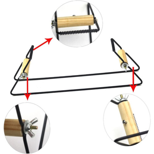 DIY Beading Machine Loom Tool for Beginners - Adjustable Bead Weaving Loom, Compact Size, Easy to Use 1