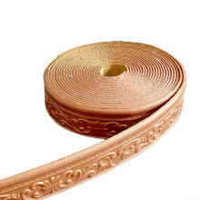 Self-Adhesive Baseboard Trim, Foam Cotton, Easy to Cut and Install, Copper Finish, Flexible Wall Molding