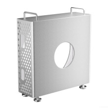 Compact and Stable Stand for Mac Mini M4 and M4 Pro, Aluminum Alloy for Enhanced Airflow and Aesthetic