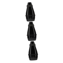 3pcs Trumpet Mute Set, Black Plastic Mutes for Quiet Practice, Compatible with Standard Trumpets